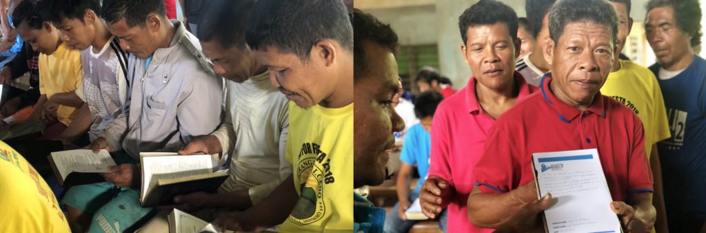 mangyan pastors - Philippine Bible Society